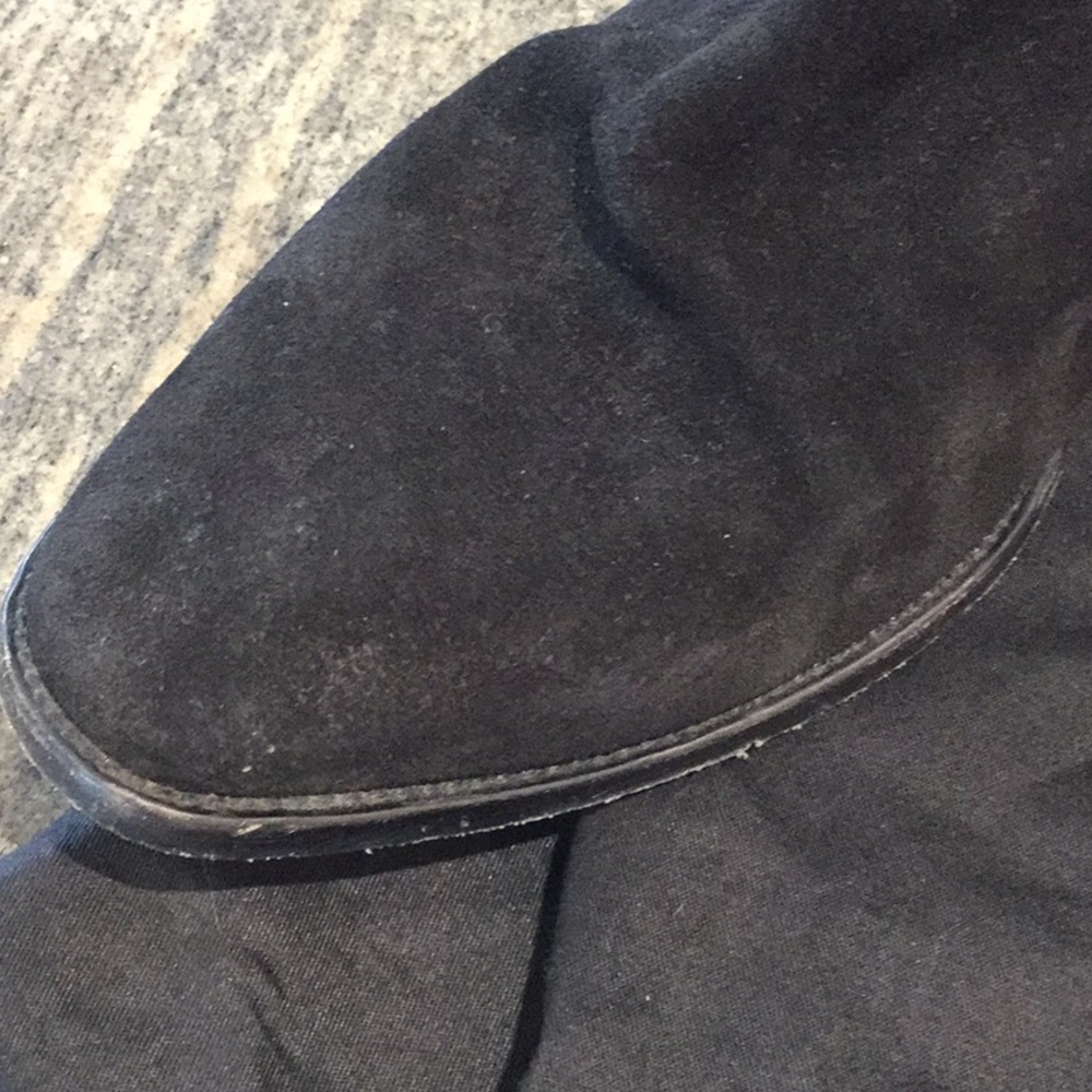 COPY - Saint Laurent Black Suede Ankle Boot - Picture 8 of 8